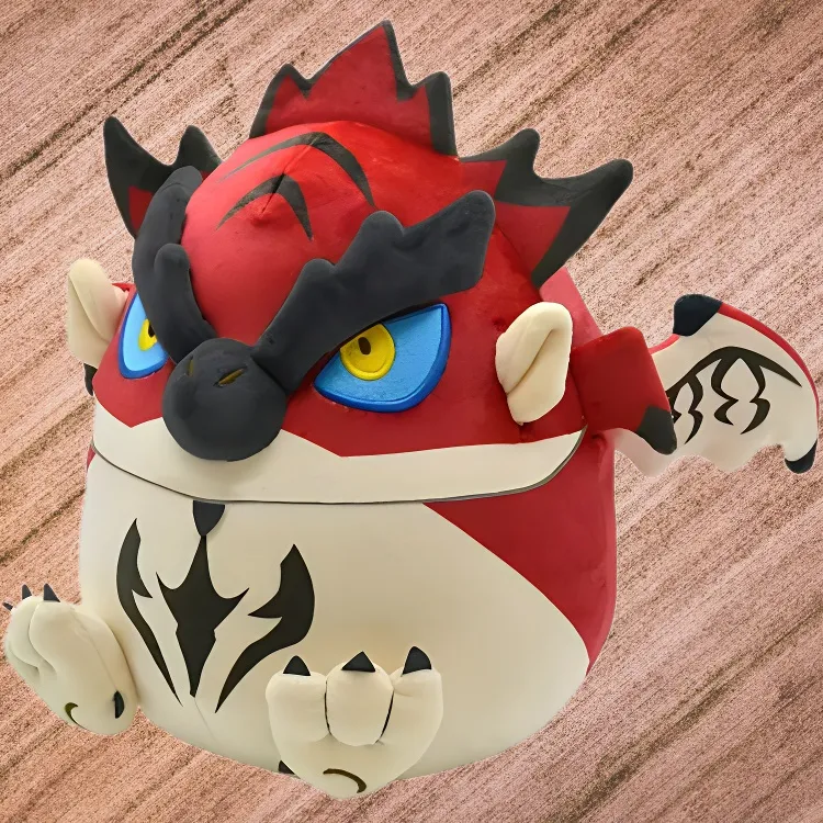 GSC Monster Hunter/Monster Hunter Characters CAPCOM, Monster Hunter Rise Dolls Plush Doll Trumpets High-3