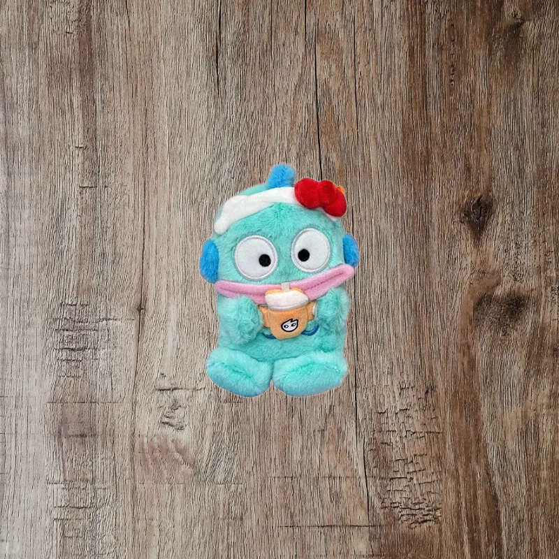 Sanrio x Coco Sanrio/Half Fishman Ugly Fish Dolls Plush Doll 12cm Height-2