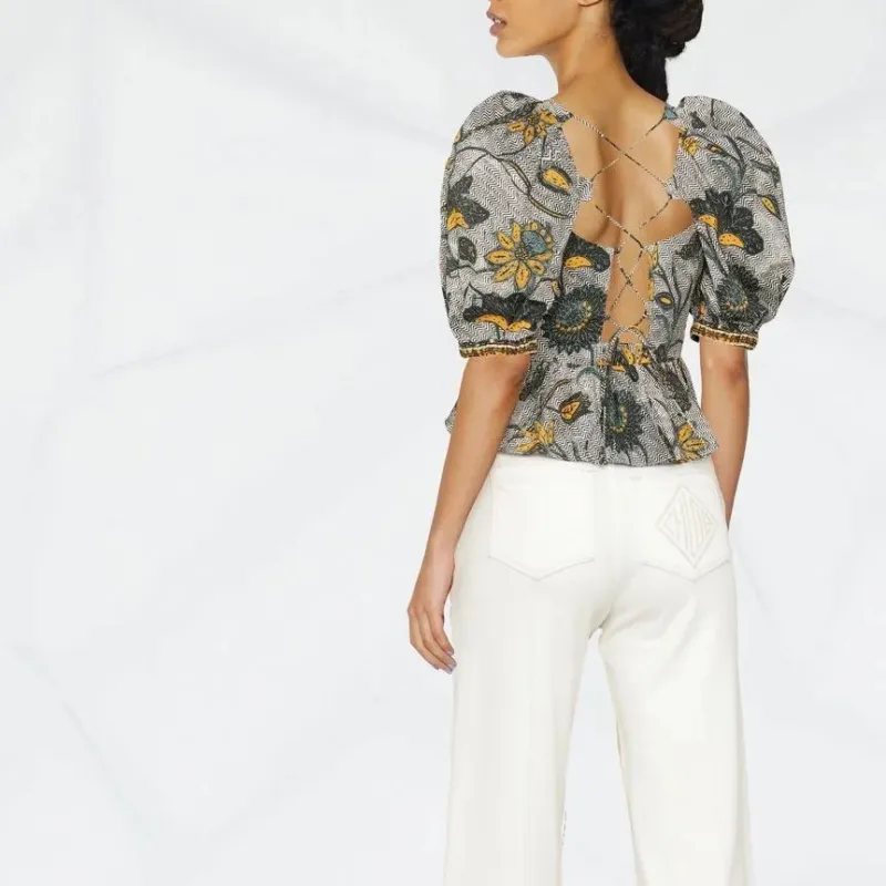 Ulla Johnson Portofino Floral print Blouse-3