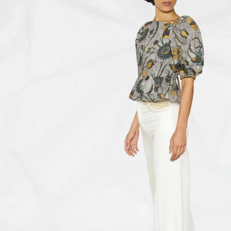 Ulla Johnson Portofino Floral print Blouse-1