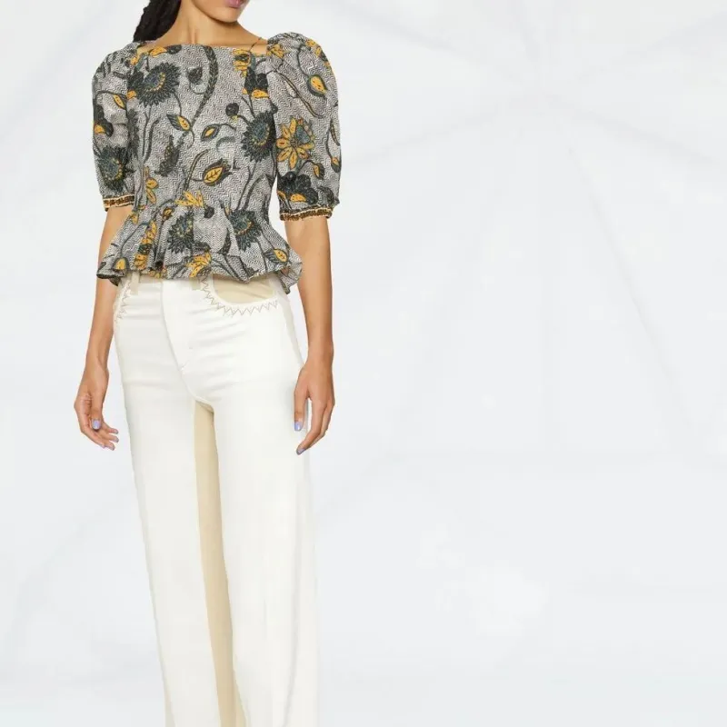 Ulla Johnson Portofino Floral print Blouse-2