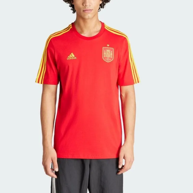 Adidas T Shirts Men Red-1