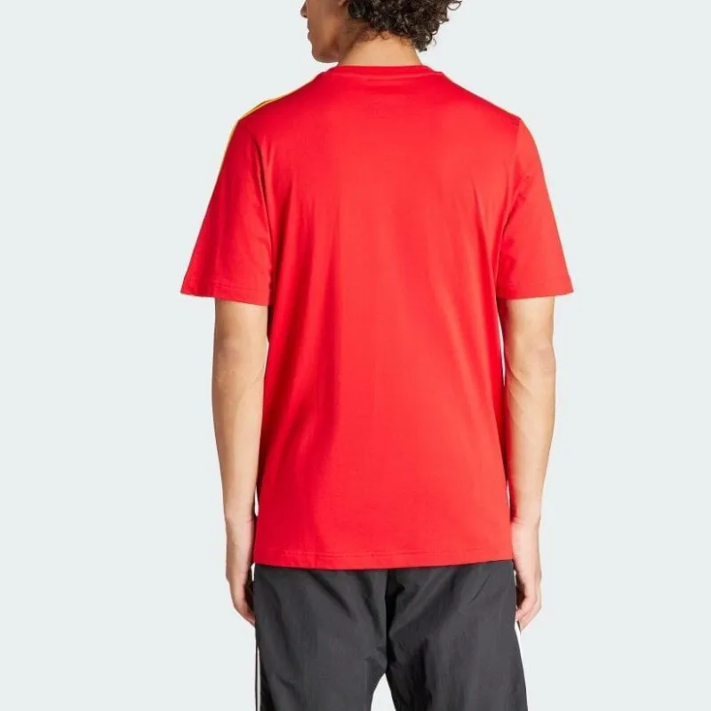 Adidas T Shirts Men Red-2