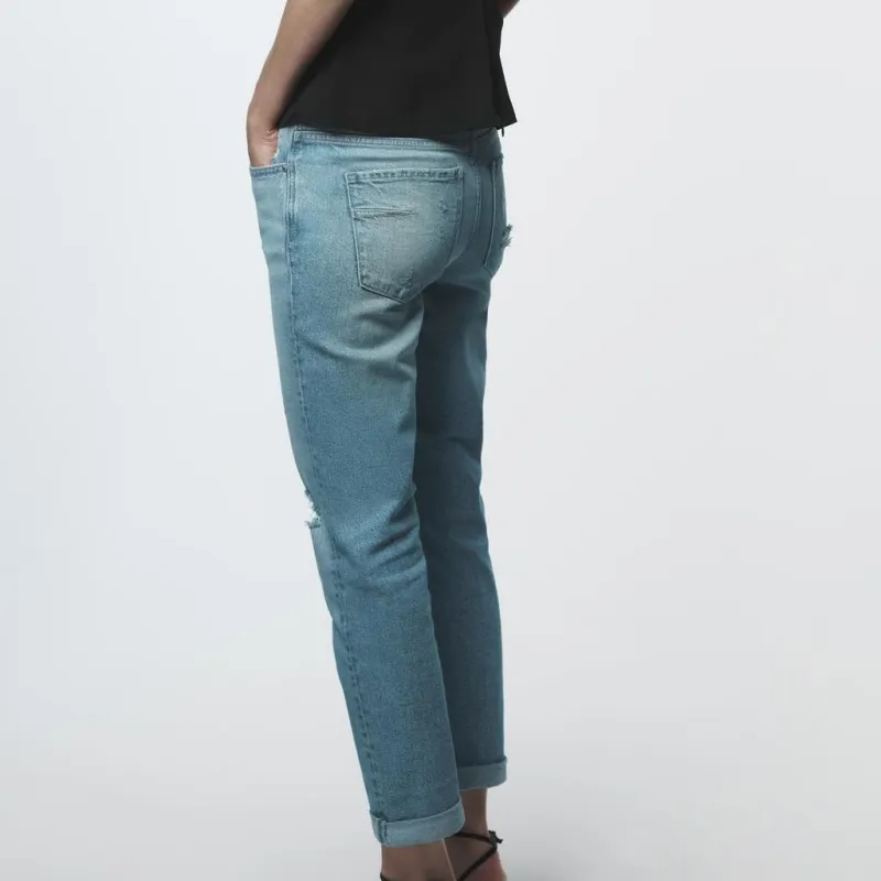 ZARA Jeans Women's Blue-4