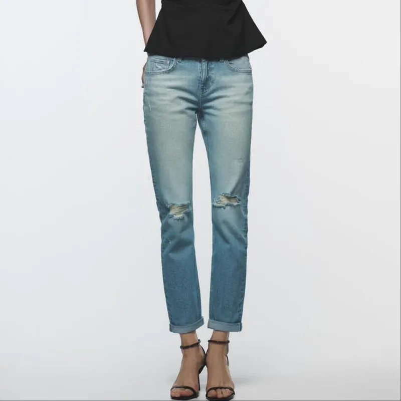 ZARA Jeans Women's Blue-2