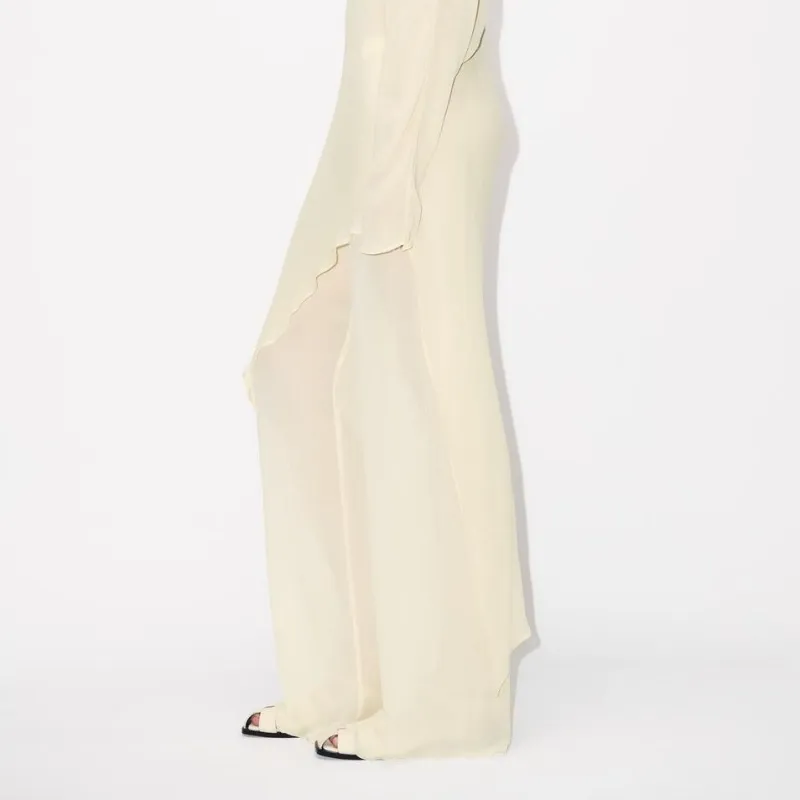 ZARA Casual Pants Women's Cream-4