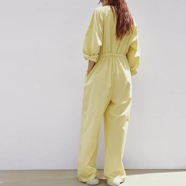 ZARA Jumpsuit Women's Grass Green-3