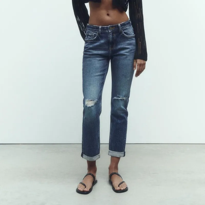 ZARA Jeans Women's Blue-3