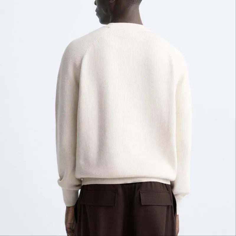 ZARA Knitwear Men Nude-3