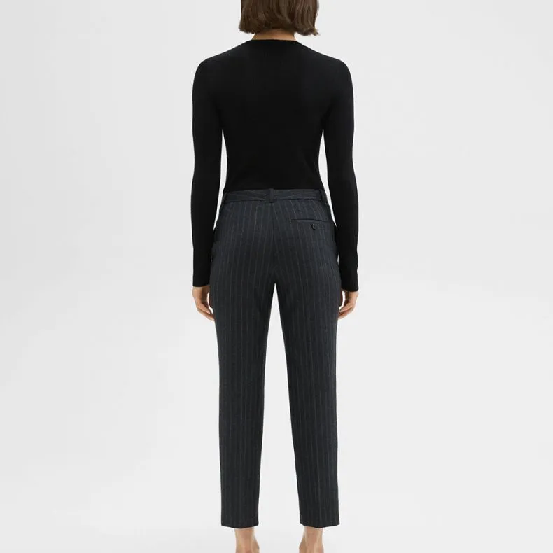 THEORY Casual Pants Women's Charcoal Gray-3