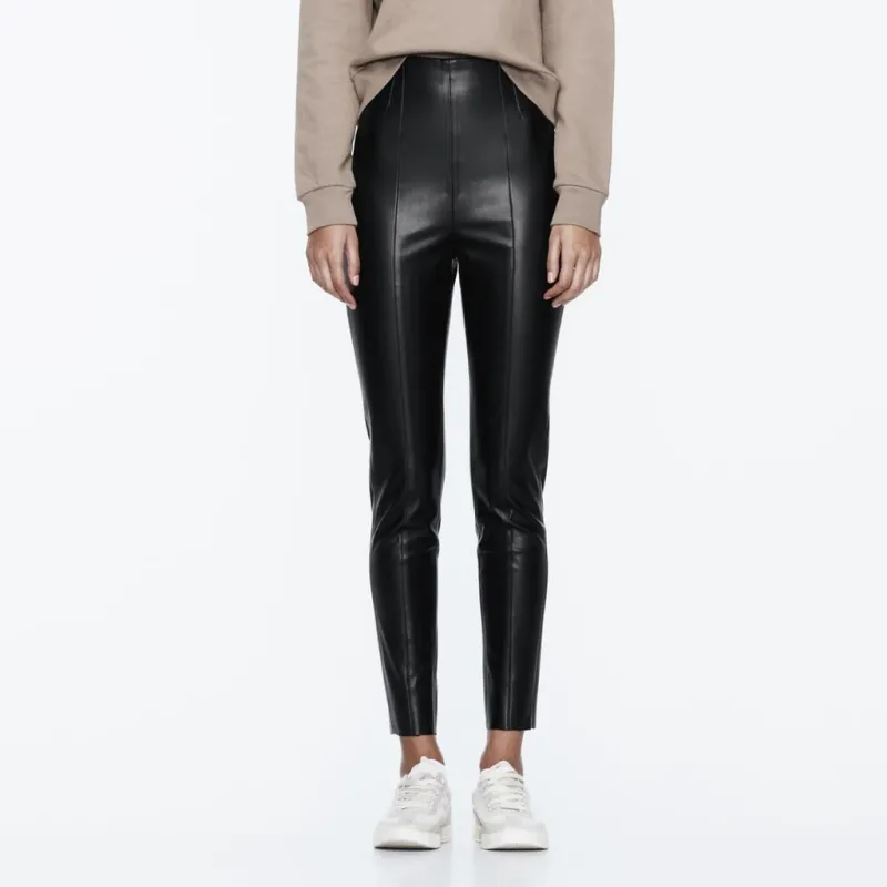 ZARA Leggings Women's Black-2