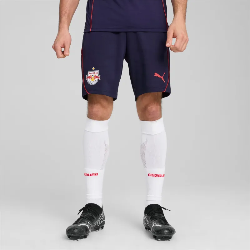 PUMA FC Red Bull Salzburg SS24 Casual Shorts Men's Blue Red-3