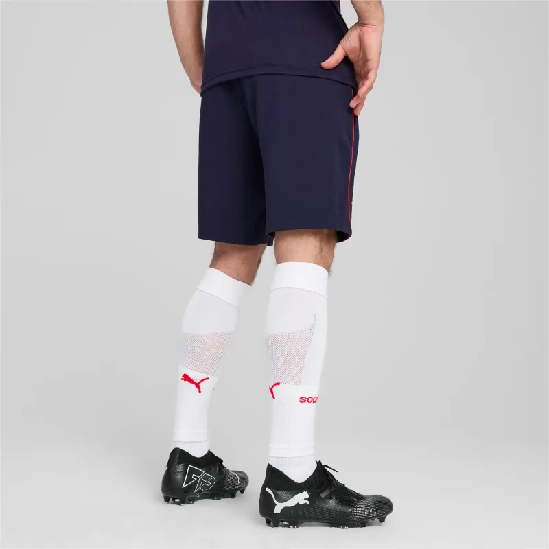 PUMA FC Red Bull Salzburg SS24 Casual Shorts Men's Blue Red-5