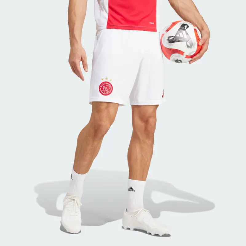 Adidas Ajax Amsterdam 24/25 HOME SHORTS Soccer Bottoms Men's Red White-1
