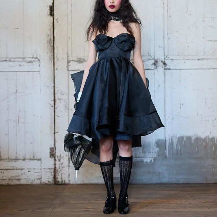 Selkie Sleeveless Dresses Women's Black-1