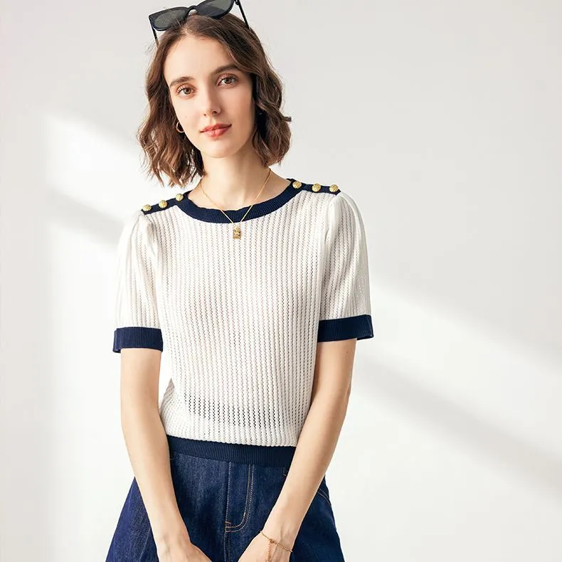 Famanxuan Knitwear Women's Moon White-1
