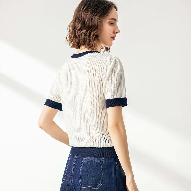 Famanxuan Knitwear Women's Moon White-2
