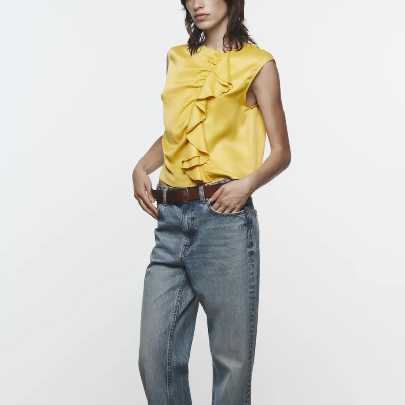 ZARA Shirts Women's Mustard-1