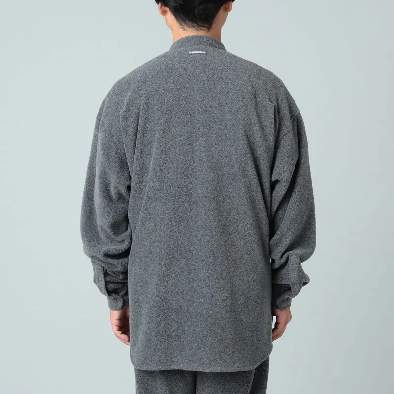 Beams Shirts Men Lime Gray-2