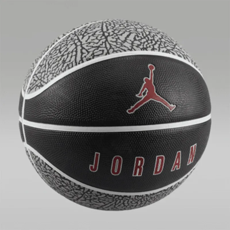 Jordan Rubber Basketball Black Size 7 Ball/Size 6 Ball/Size 5 Ball Training Unisex-2