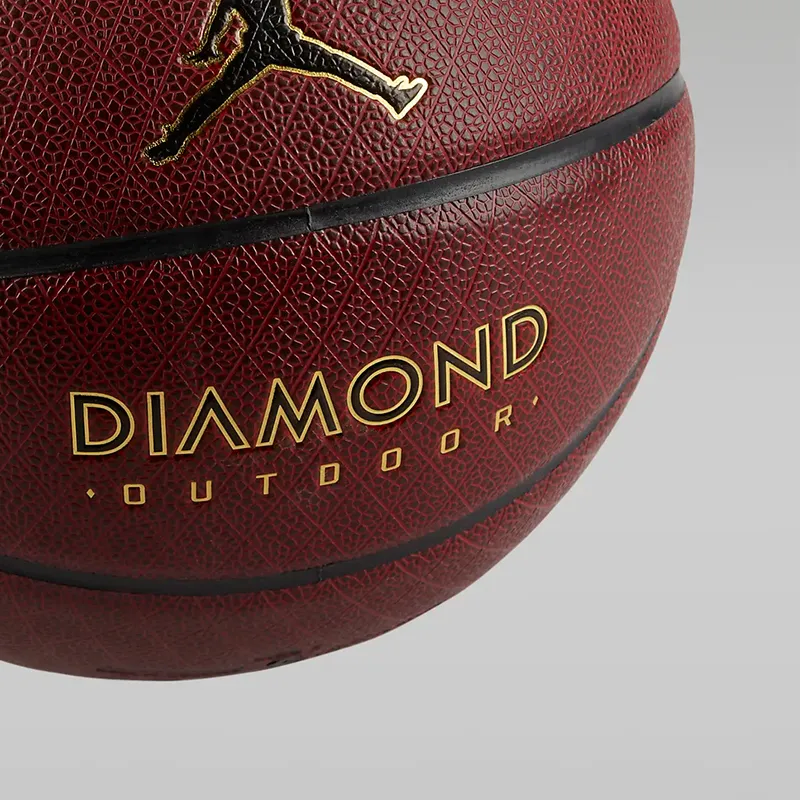 QIAODAN Rubber Basketball Amber Size 7 Ball/Size 6 Ball Training-1