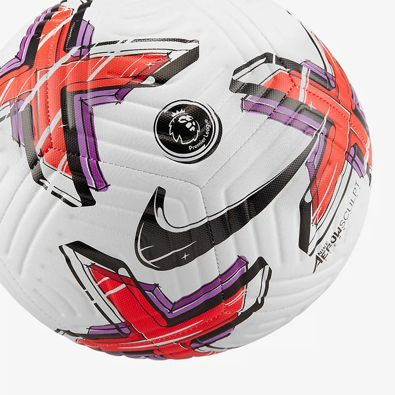 Nike Size 3 Ball Size 4 Ball Size 5 Ball Soccer Rubber Unisex White Bright Dark Red Black-3