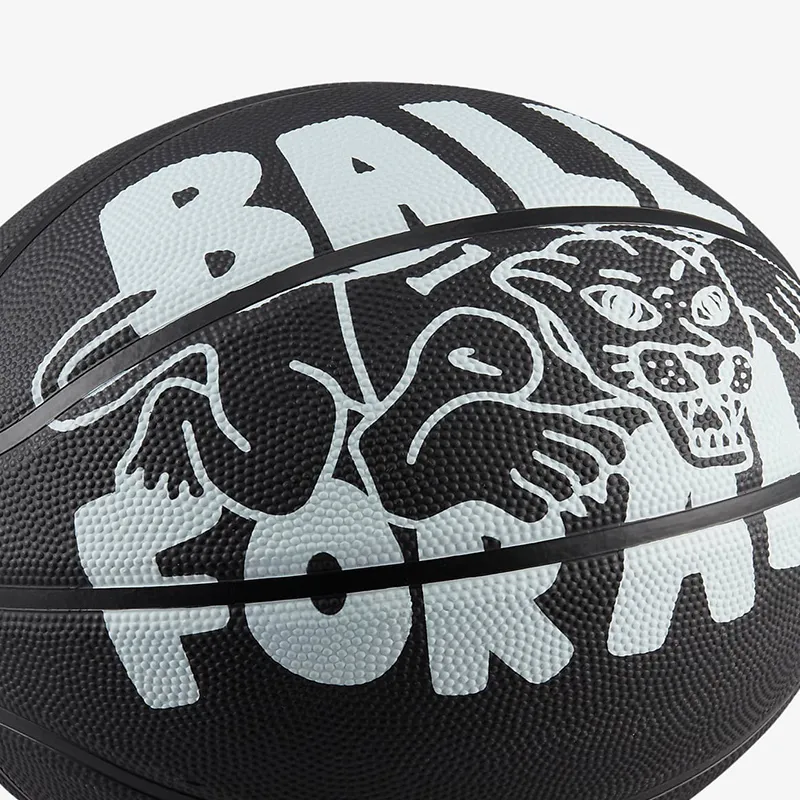 Nike Rubber Basketball Black White Size 7 Ball Size 6 Ball Size 5 Ball Training Unisex-3