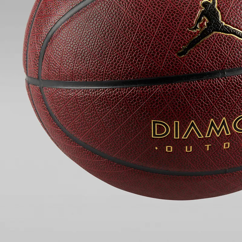 QIAODAN Rubber Basketball Amber Size 7 Ball/Size 6 Ball Training-2