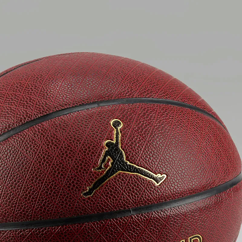 QIAODAN Rubber Basketball Amber Size 7 Ball/Size 6 Ball Training-3
