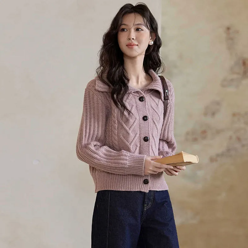 MISHOW Knitwear Women's Pink Purple-2