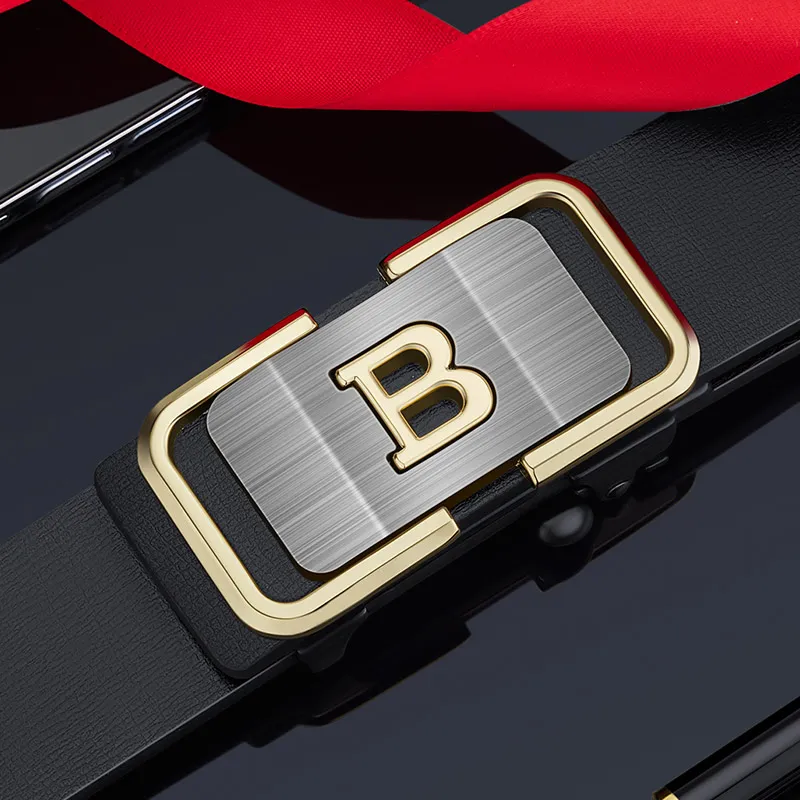 BISON DENIM Leather Belts Men-7