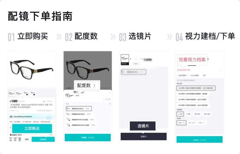 TF Plate Frame Irregular Shape Eyeglass Frames Unisex Gray-1