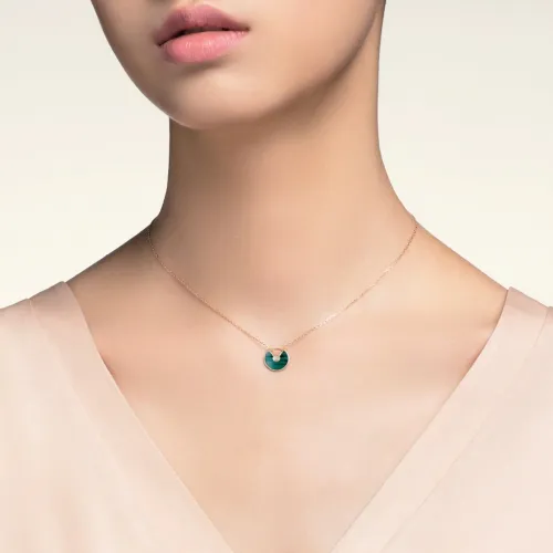 CARTIER 18K Rose Gold Necklaces Women's