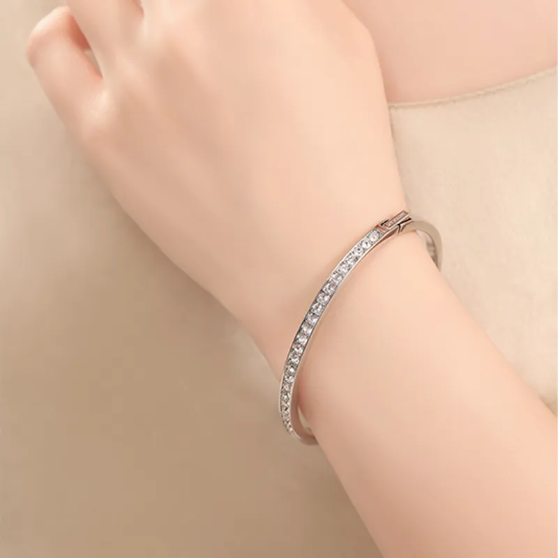 Givenchy Alloy, Faux Crystal Bangles Women's-1