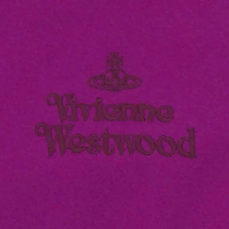 Vivienne Westwood Knit Scarves Women's Purple-2
