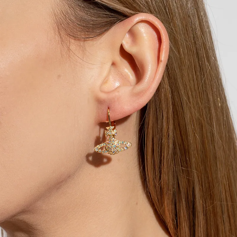 Vivienne Westwood Brass Earrings Women's-2
