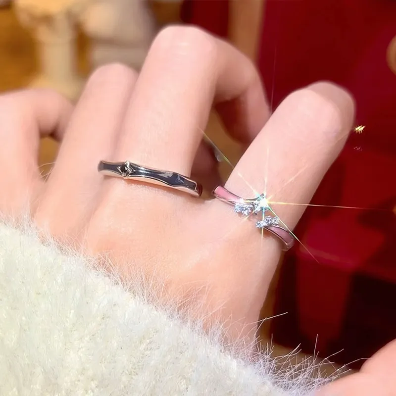 CHOW TAI SENG S925 Silver Rings Unisex-5