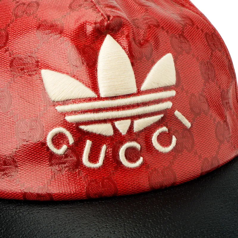 GUCCI X Adidas Gg Allover Logo Cap-4