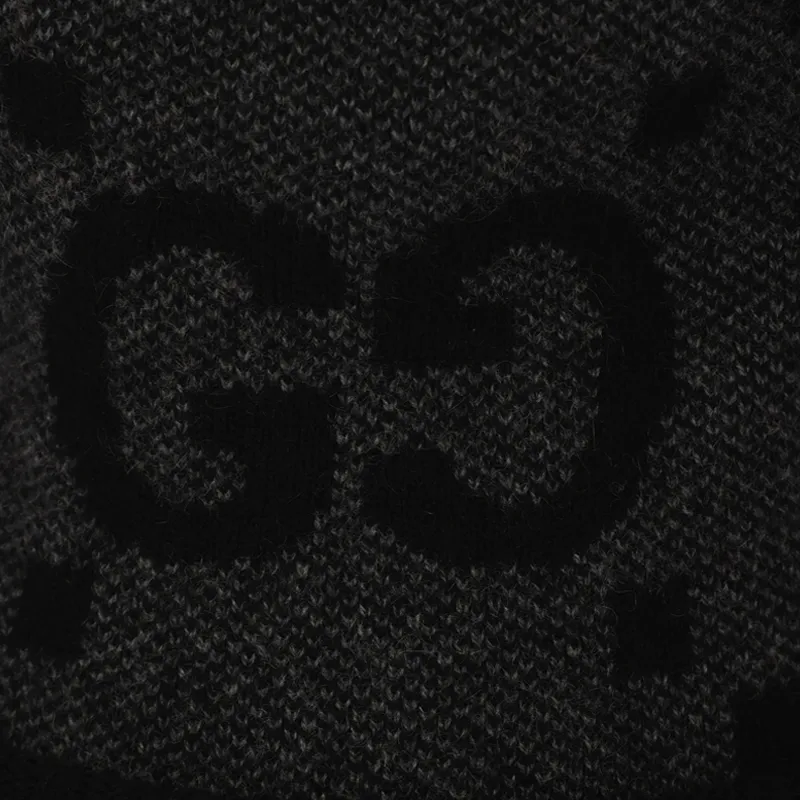 GUCCI Monogram Knitted Beanie-4