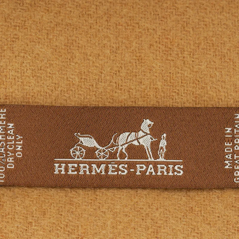 HERMES Casaque Chevron Knit Scarves Unisex-2