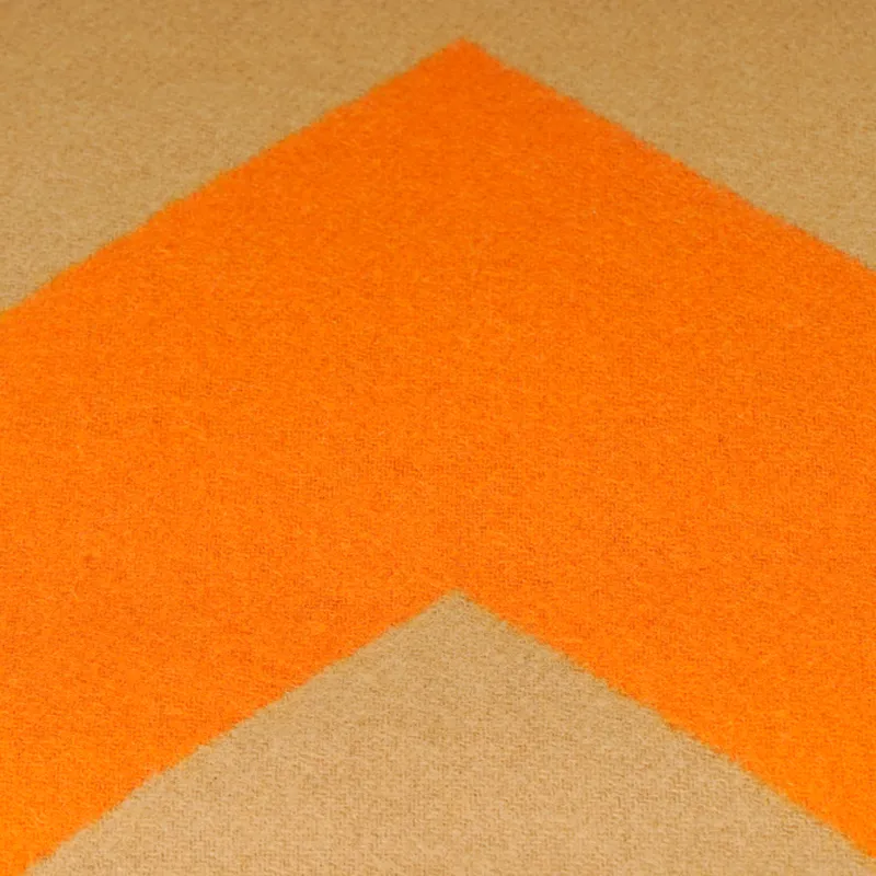 HERMES Casaque Chevron Knit Scarves Unisex-1