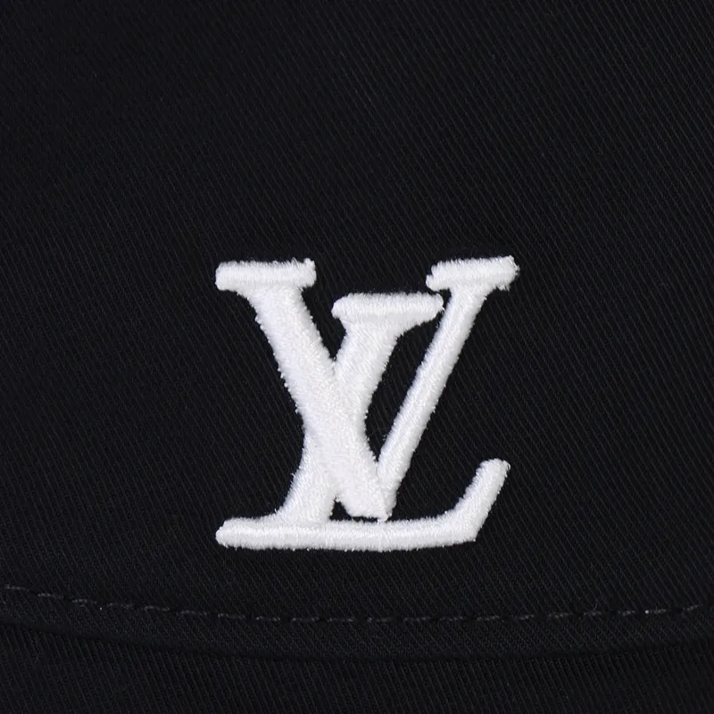 LOUIS VUITTON Cotton Bucket Hats Unisex Two Tone-3