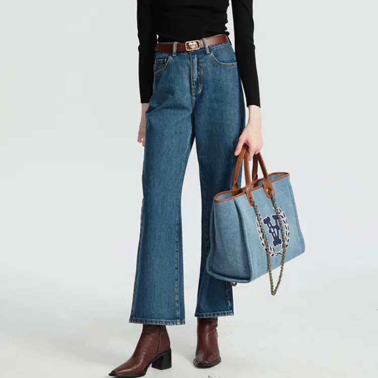 AIVEI Jeans Women's Blue Gray Smoke/3200-1
