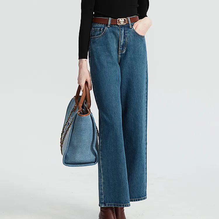 AIVEI Jeans Women's Blue Gray Smoke/3200-2