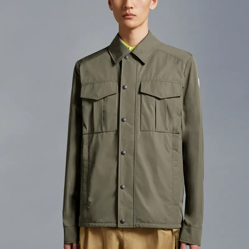 Moncler Frema Collared Button Up Jacket-1