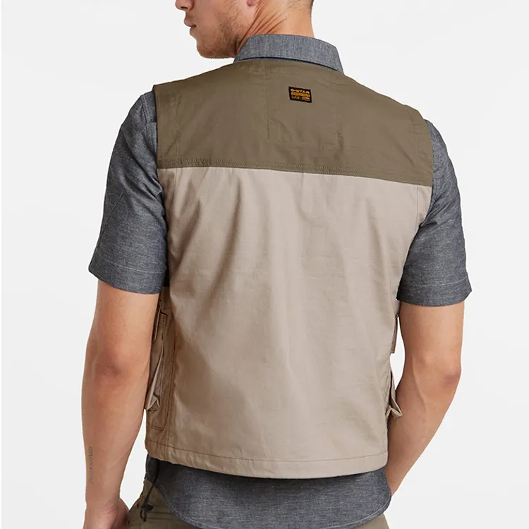 G STAR RAW Vests Men Gray-1
