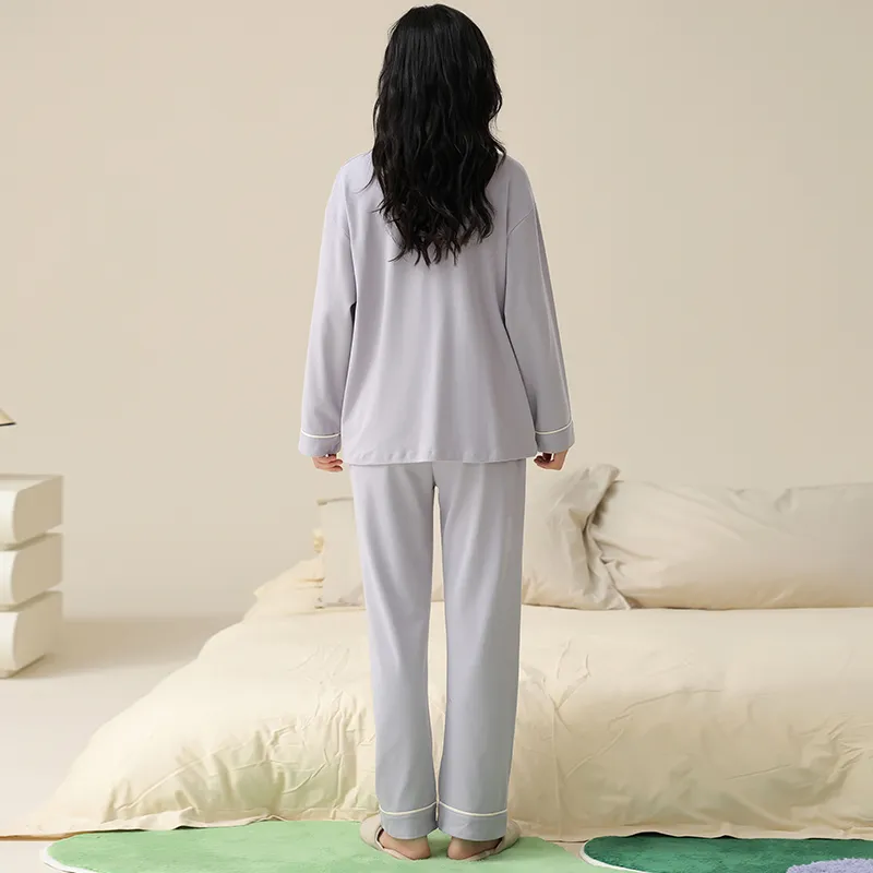 MIIOW Pajama Set Women's Light Purple Cloud-1
