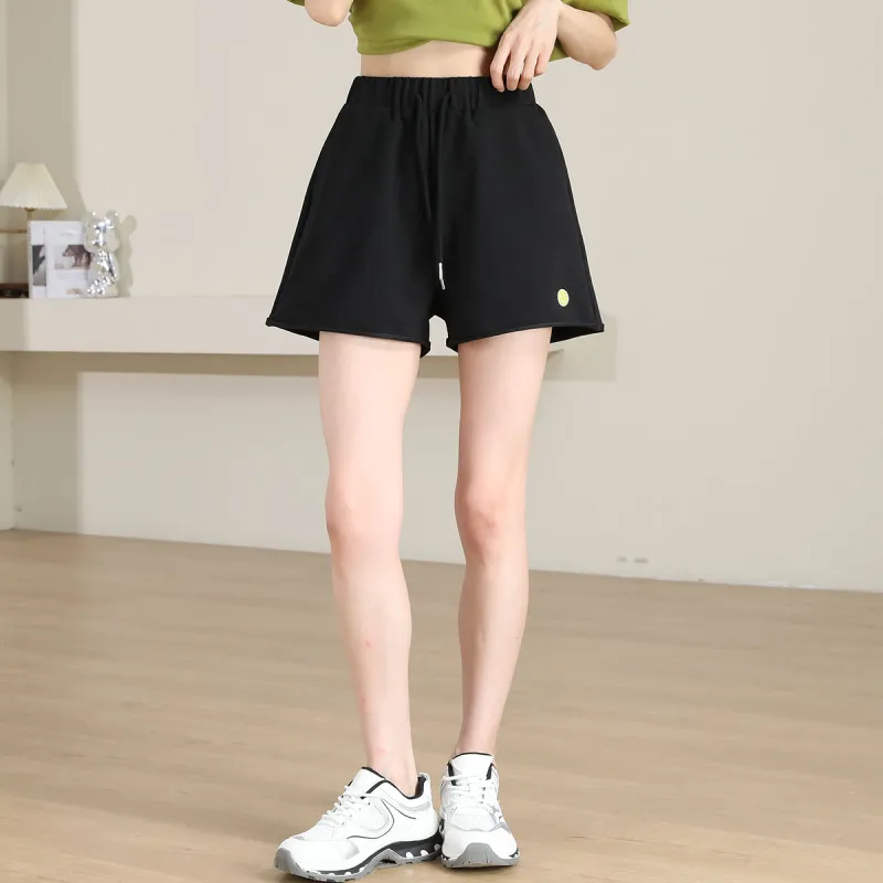 JEANSWEST Casual Shorts Women's Black-1