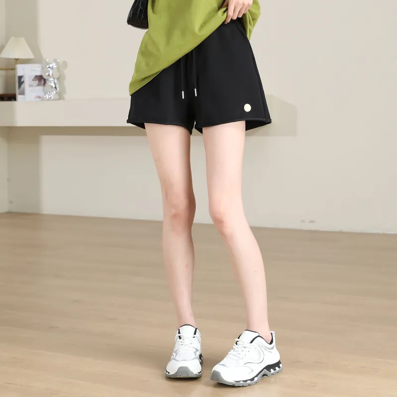 JEANSWEST Casual Shorts Women's Black-3