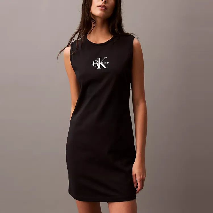 CALVIN KLEIN Sleeveless Dress Women's Black-1